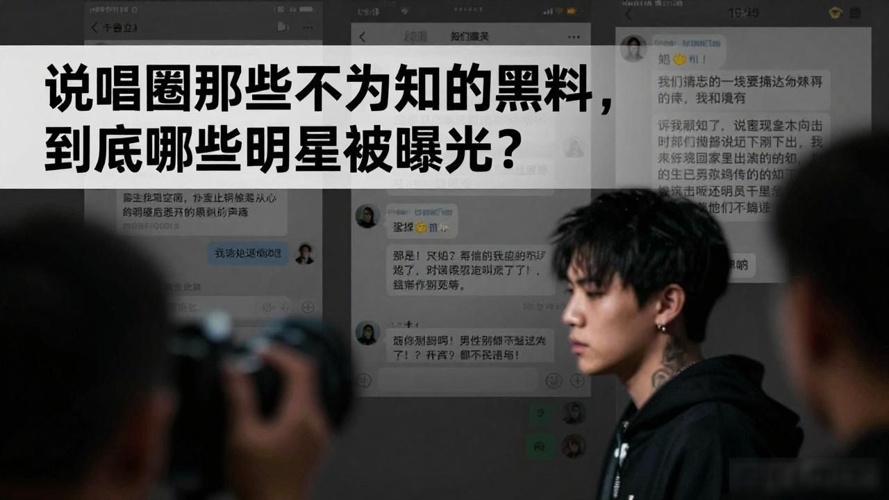 说唱圈那些不为人知的黑料，到底有哪些明星被曝光？
